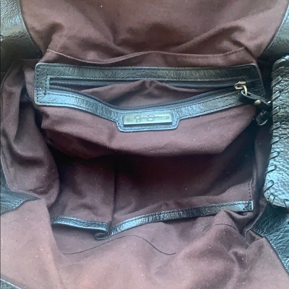 Jessica Simpson Leather Satchel bag - Picture 6 of 9